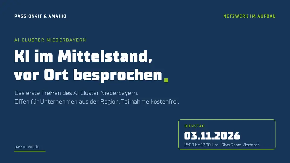 AI Cluster Niederbayern — the first meeting