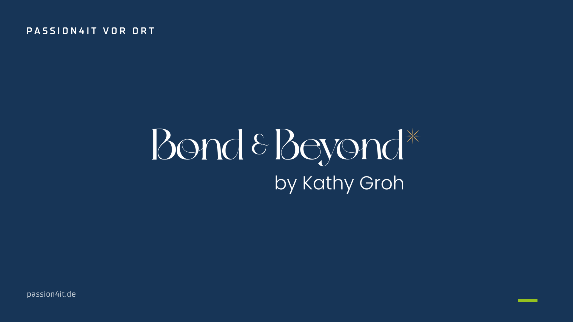 Bond & Beyond 2026
