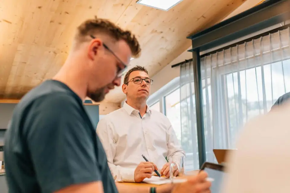 Das PASSION4IT-Team bei einer Software-Auswahl mit Kunden.
