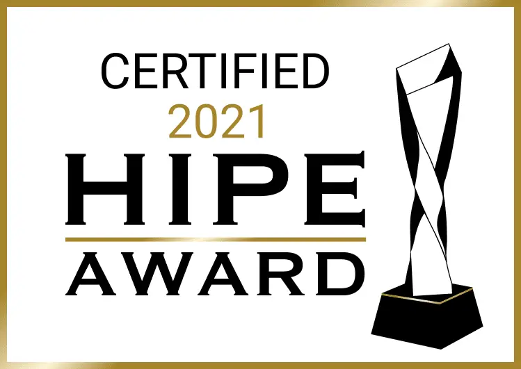 HIPE Award 2021 Prüfsiegel
