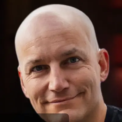 Cover of the Venture AI Podcast episode with Christian Kirsch