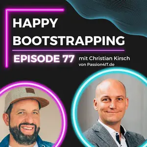 Cover of podcast episode #77 with Christian Kirsch