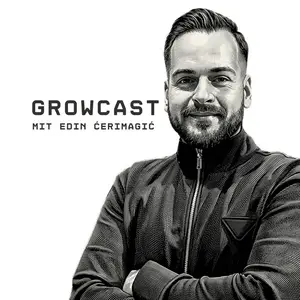 Cover of the GROWCAST podcast with Christian Kirsch