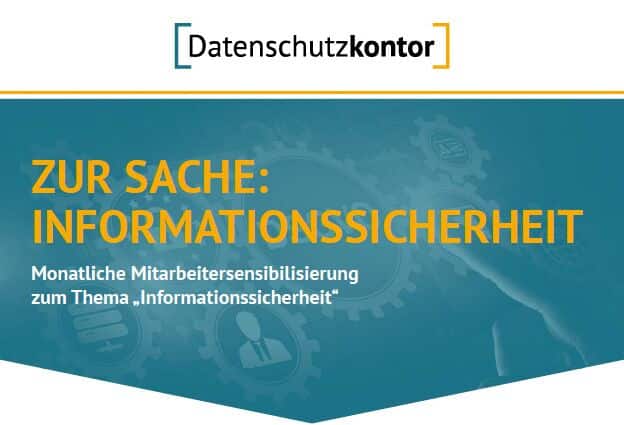 Read more about the article Informationssicherheit und Datenschutz – Ein unschlagbares Team!