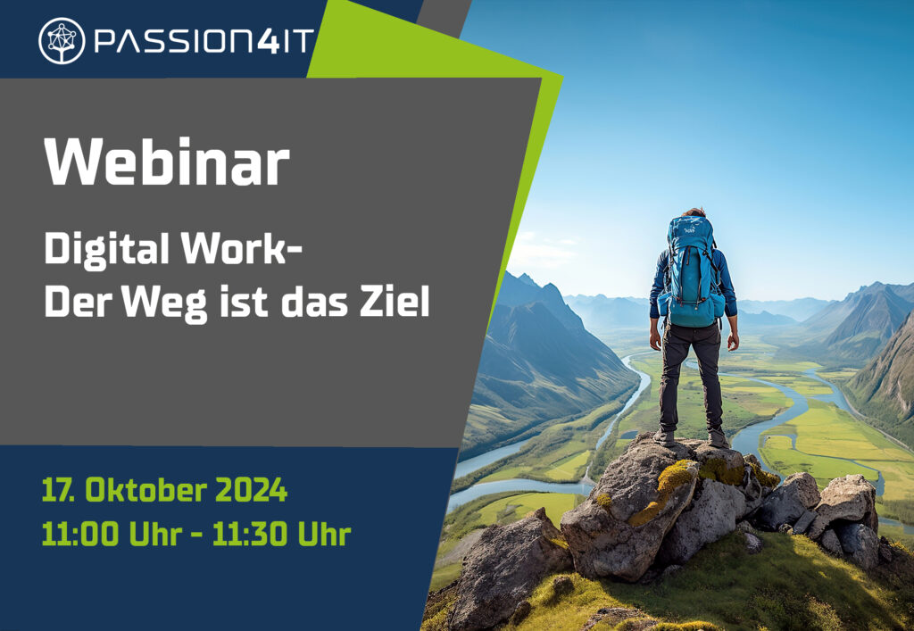 WEBINAR: Digital Work – Der Weg ist das Ziel