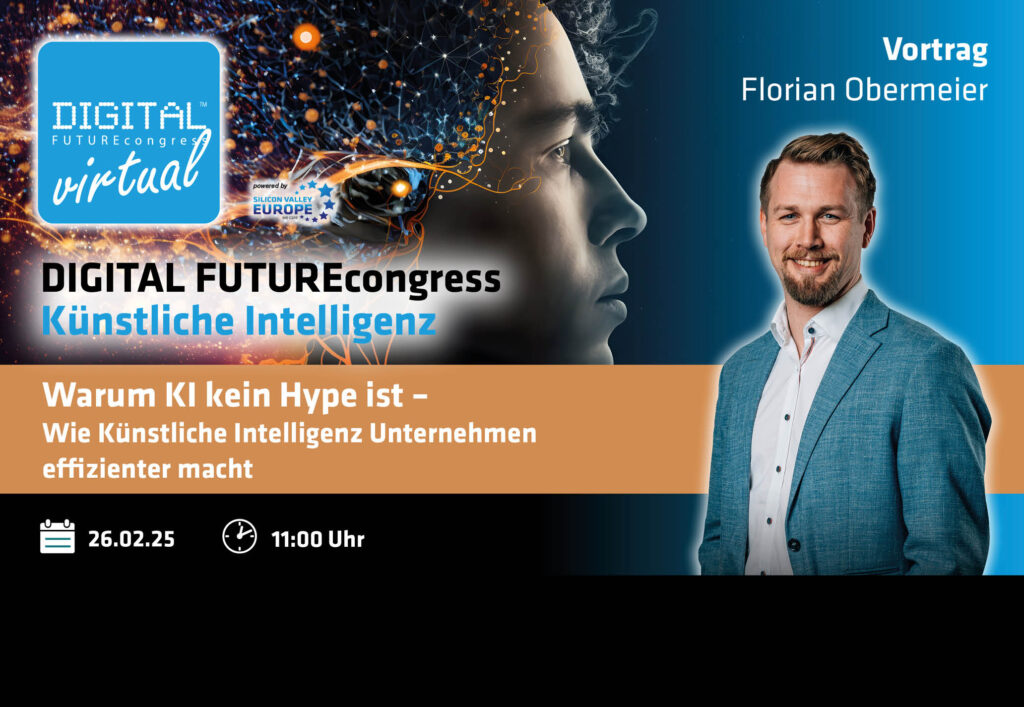 WEBINAR: Warum KI kein Hype ist – Wie künstliche Intelligenz Unternehmen effizienter macht