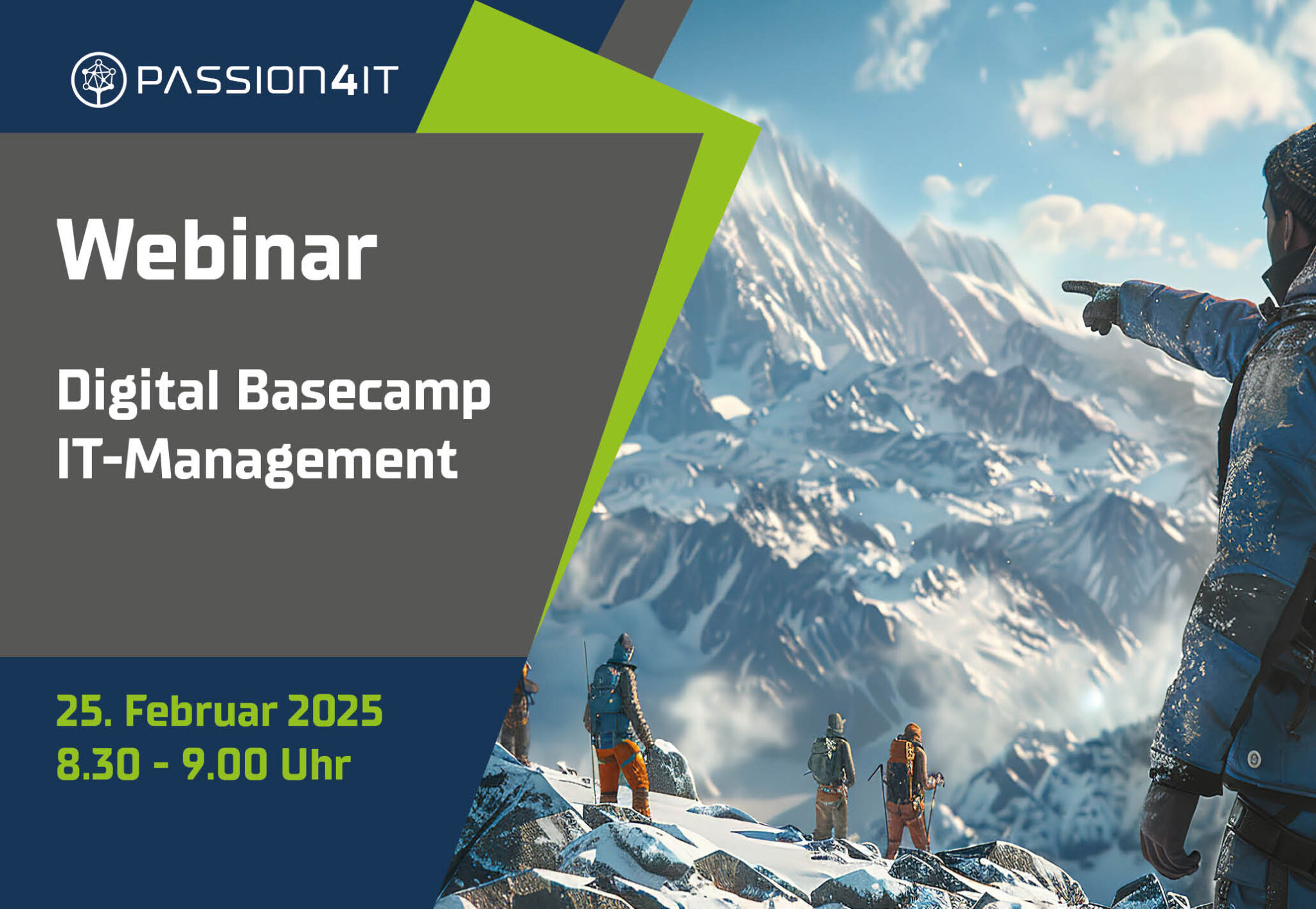 Mehr über den Artikel erfahren WEBINAR: Digital Basecamp IT-Management