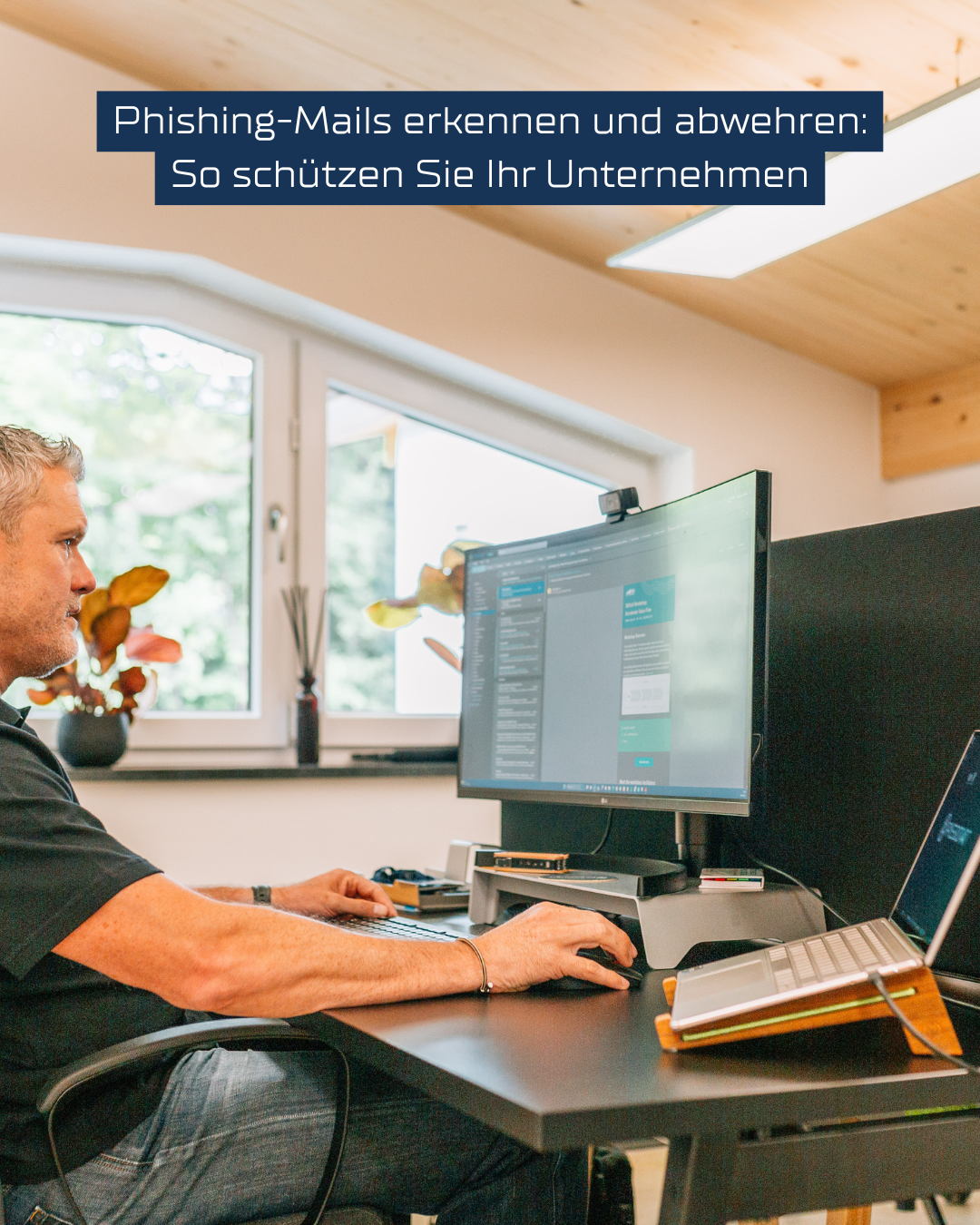Mehr über den Artikel erfahren Phishing-Mails erkennen und abwehren: So schützen Sie Ihr Unternehmen
