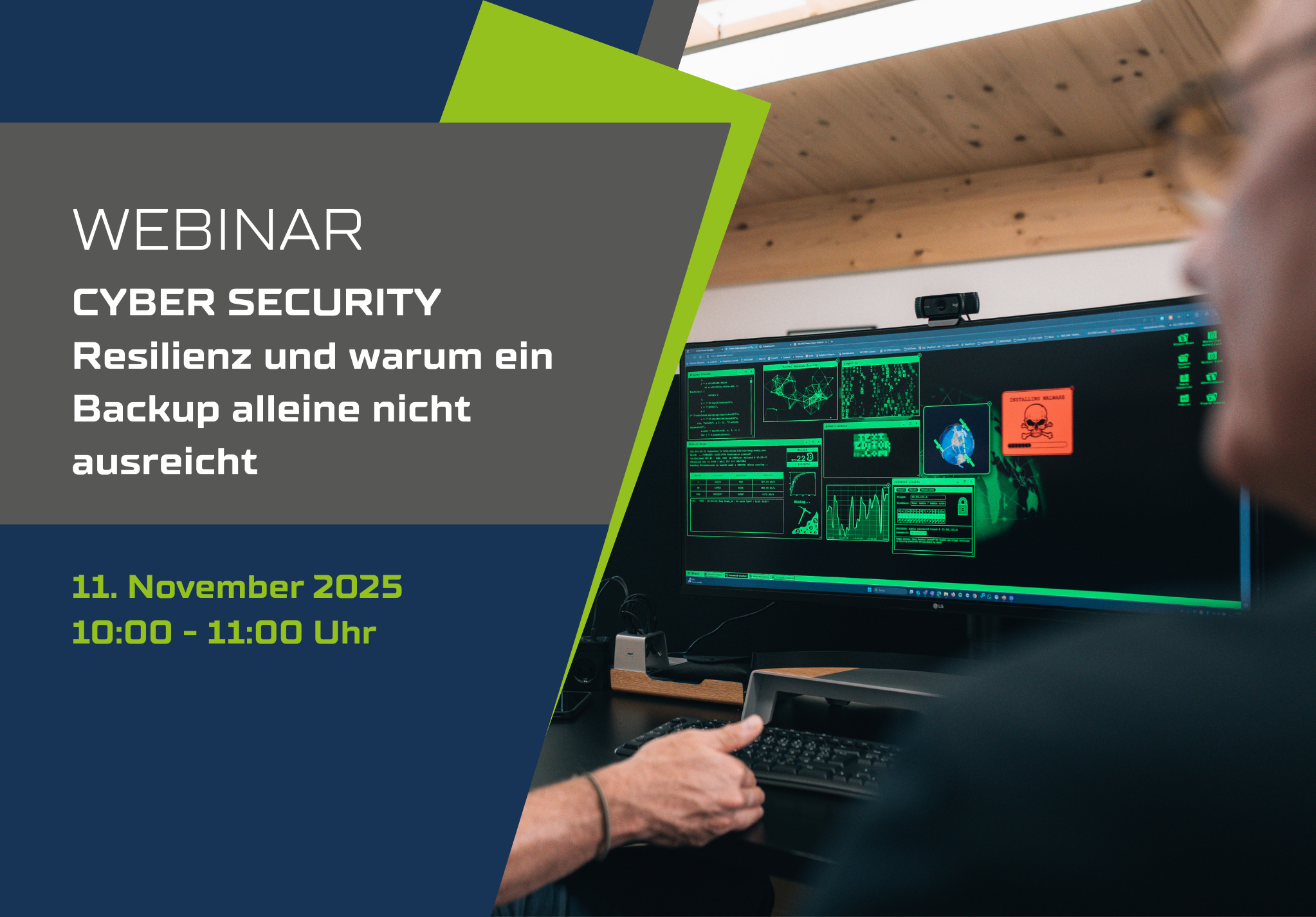Mehr über den Artikel erfahren WEBINAR: Cyber Security | Resilienz und warum ein Backup alleine nicht ausreicht