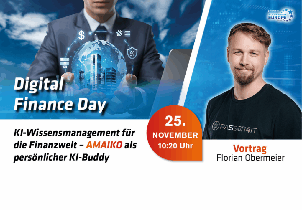 KI-Wissensmanagement für die Finanzwelt – AMAIKO als persönlicher KI-Buddy